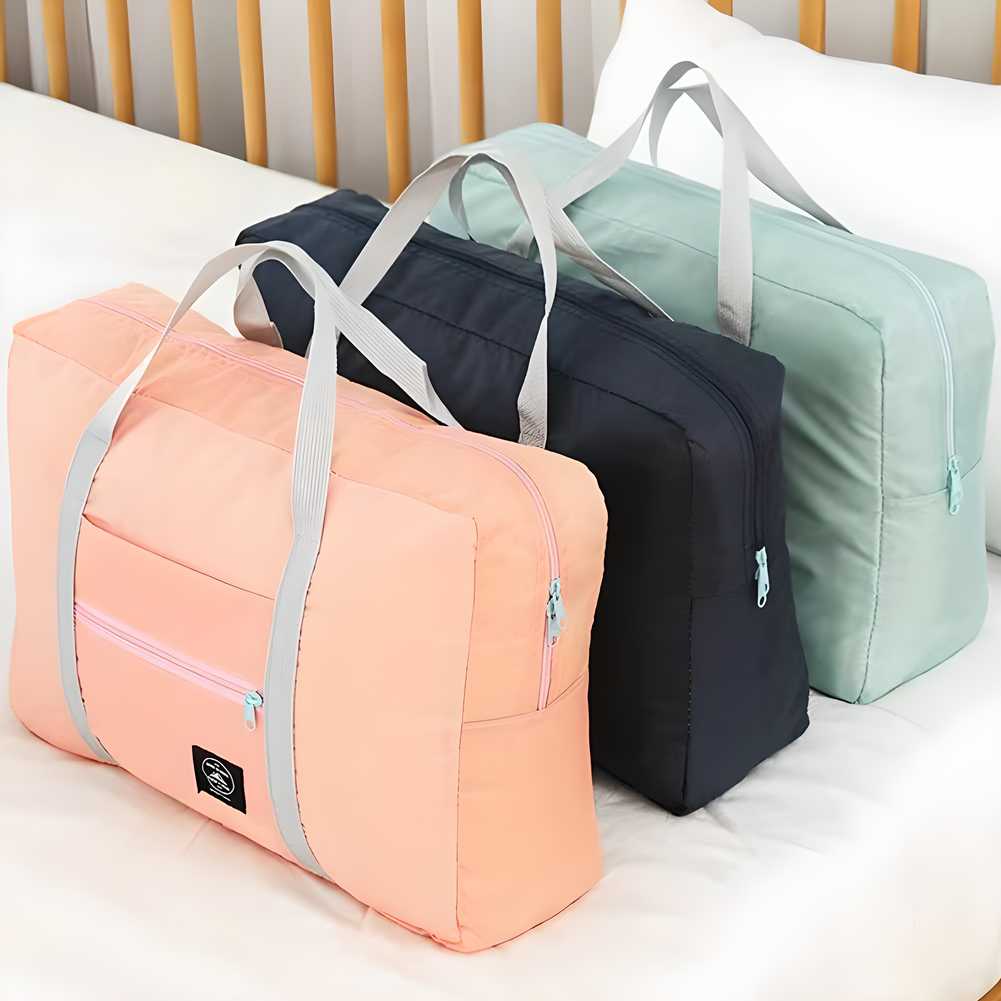 Your Perfect Travel Companion Foldable, Waterproof & Lightweight Duffel Bag!